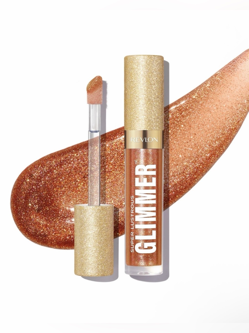 Revlon Super Lustrous Glimmer Lip Gloss - Sparkling Bronze